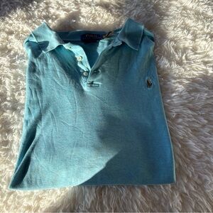 Ralph Lauren Kids Light Blue Polo Shirt